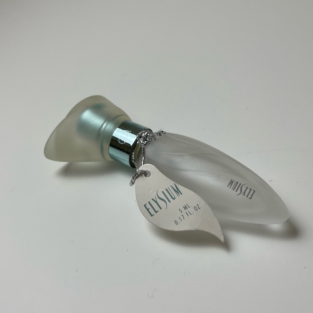 Empty Clarins Elysium Frosted Bottle